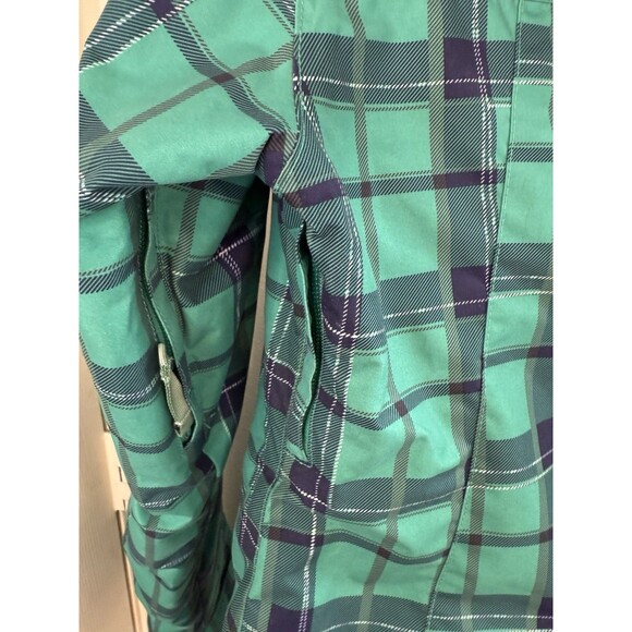 Burton The White Collection Women’s Snowboard Jacket Plaid Hooded L Dryride - Picture 13 of 13